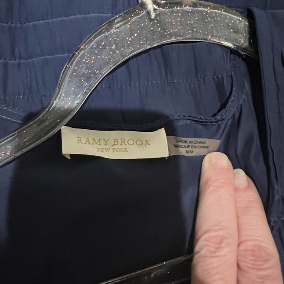 Ramy Brook Ali Japanese Tech
Midi Dress In Spring Navy Sz:Medium - Picture 13 of 14